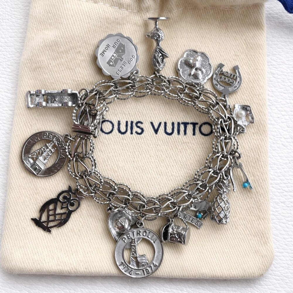 Vintage 🍀 Lucky Bracelet - all solid silver